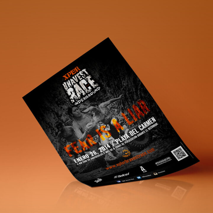 Poster Xplor Bravest Race